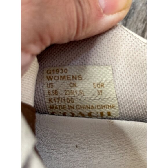 Coach Women’s Running Shoes Runner Unicorn Cherry Patches Designer Vintage 6.5B - Picture 12 of 13